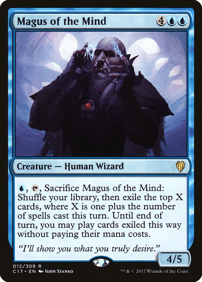 Magus of the Mind – Moon MTG