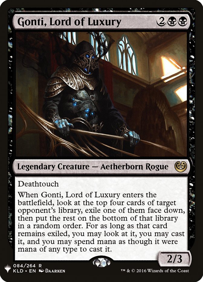 Gonti, Lord of Luxury plst KLD-84