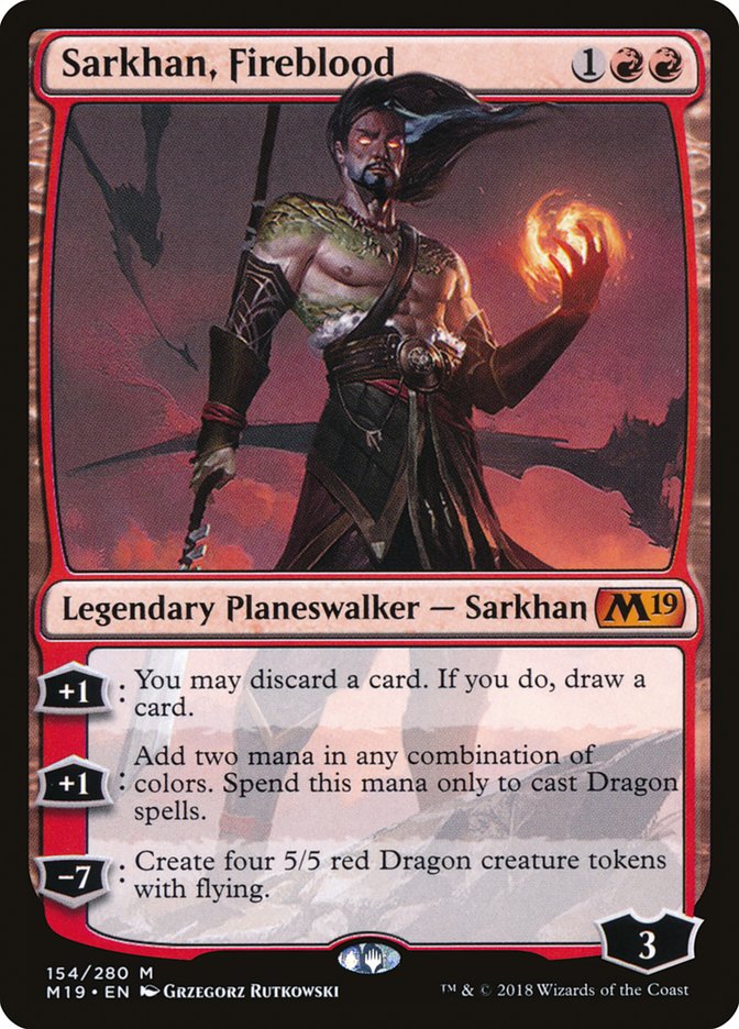 Sarkhan, Fireblood m19 154