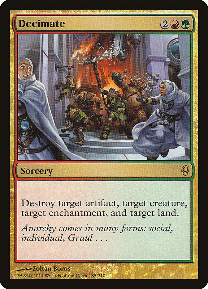 Decimate cns 185