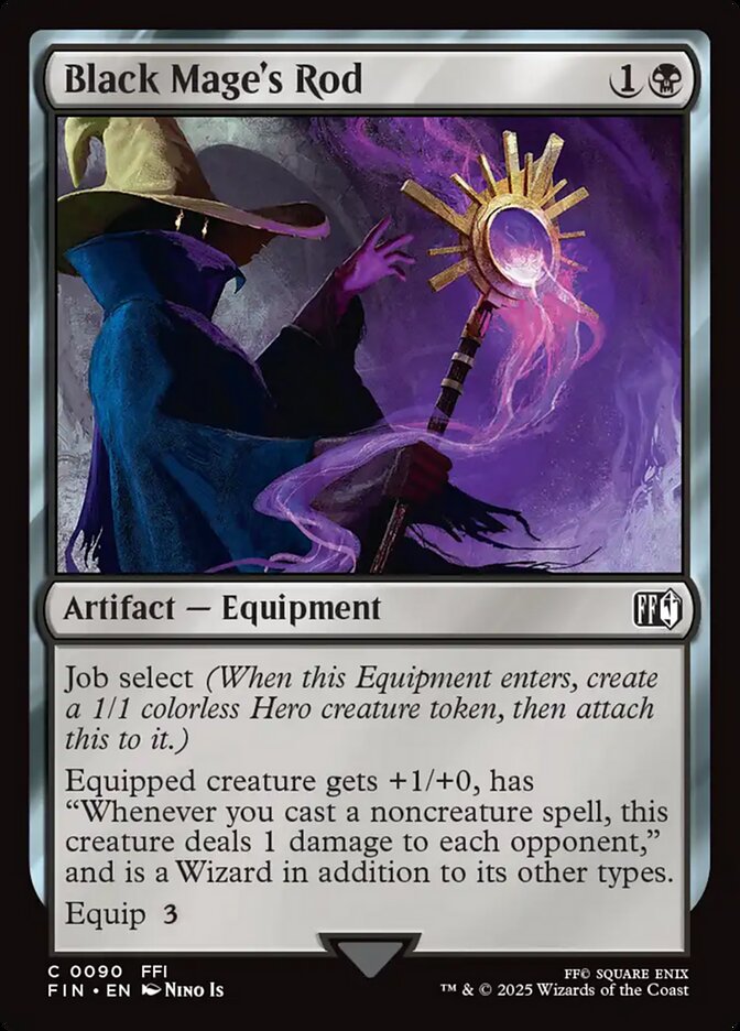 Black Mage's Rod fin 90