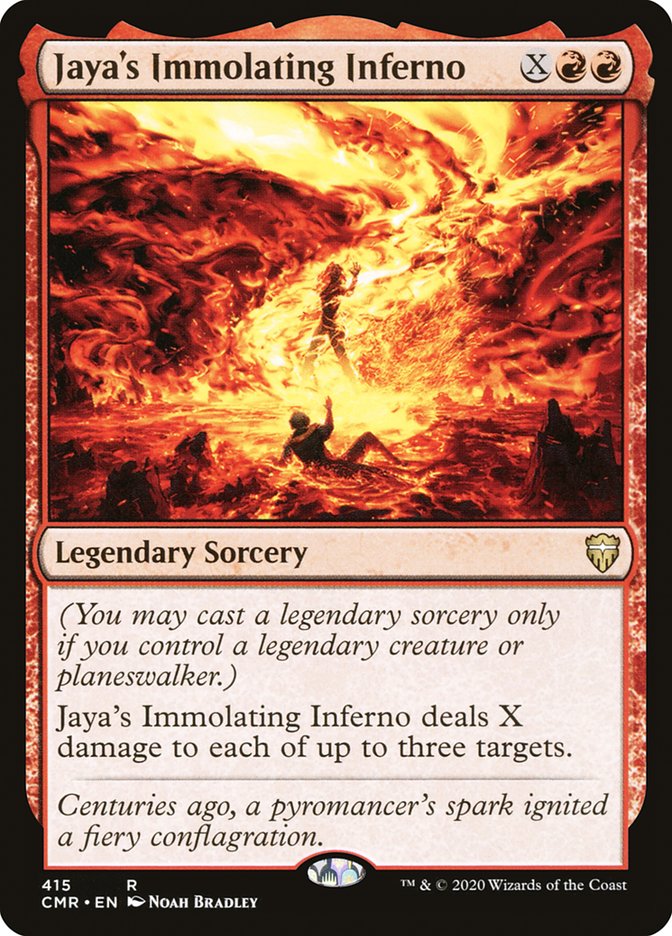 Jaya's Immolating Inferno cmr 415