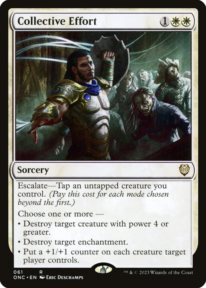 Collective Effort onc 61