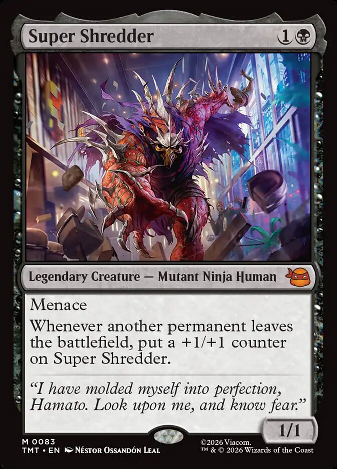 Super Shredder tmt 83