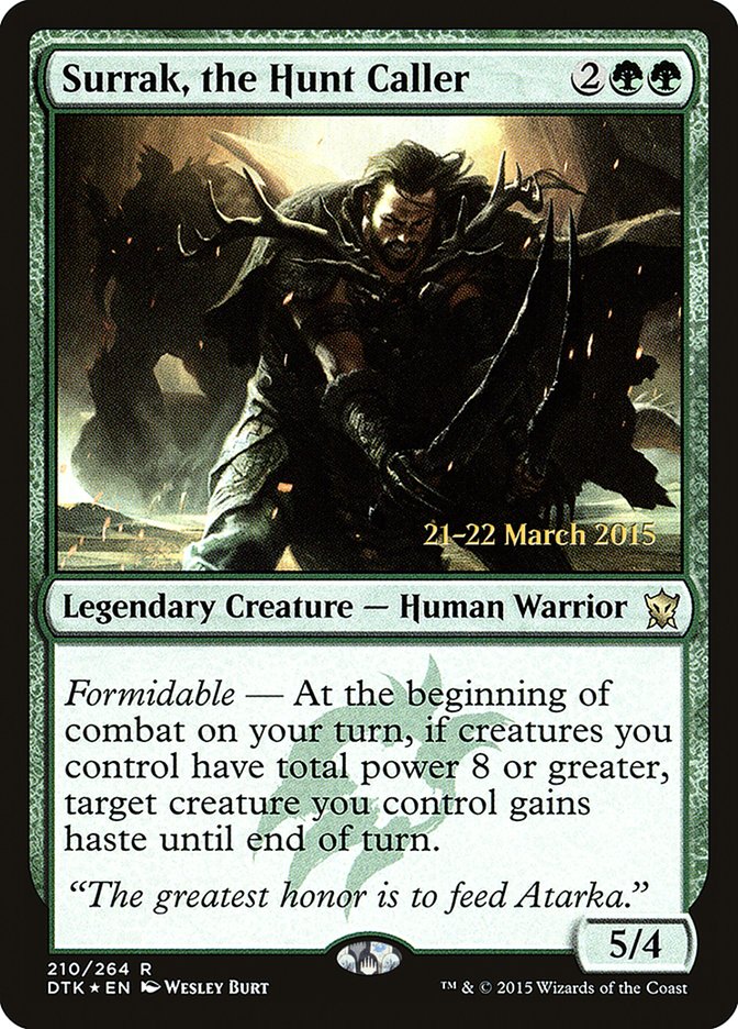 Surrak, the Hunt Caller pdtk 210s