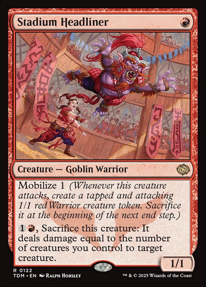 Stadium Headliner tdm 122