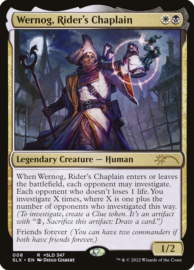 Wernog, Rider's Chaplain slx 8