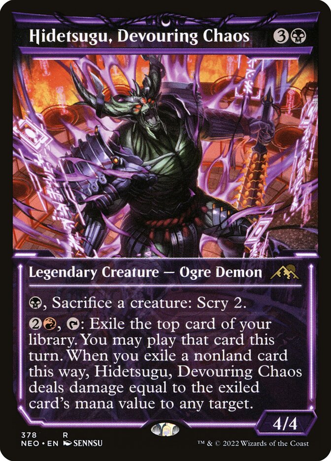 Hidetsugu, Devouring Chaos neo 378