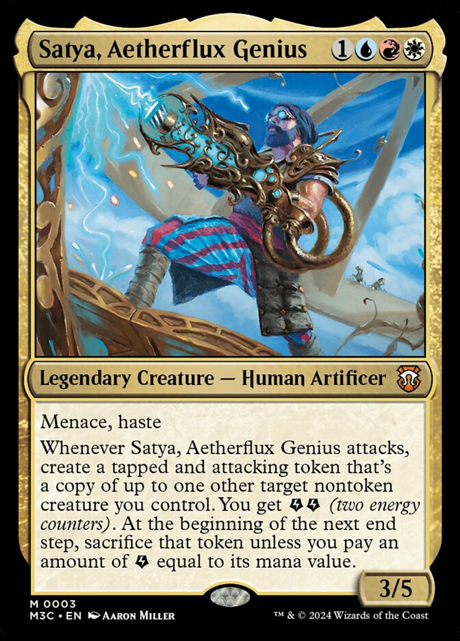 Satya, Aetherflux Genius m3c 3