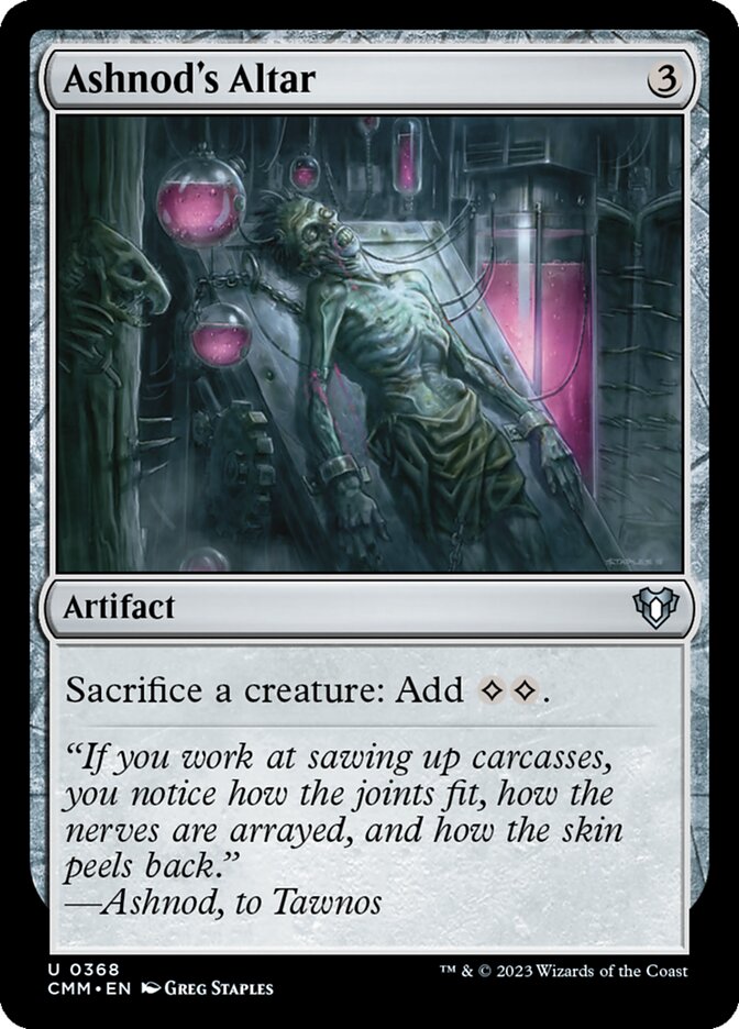 Ashnod's Altar cmm 368