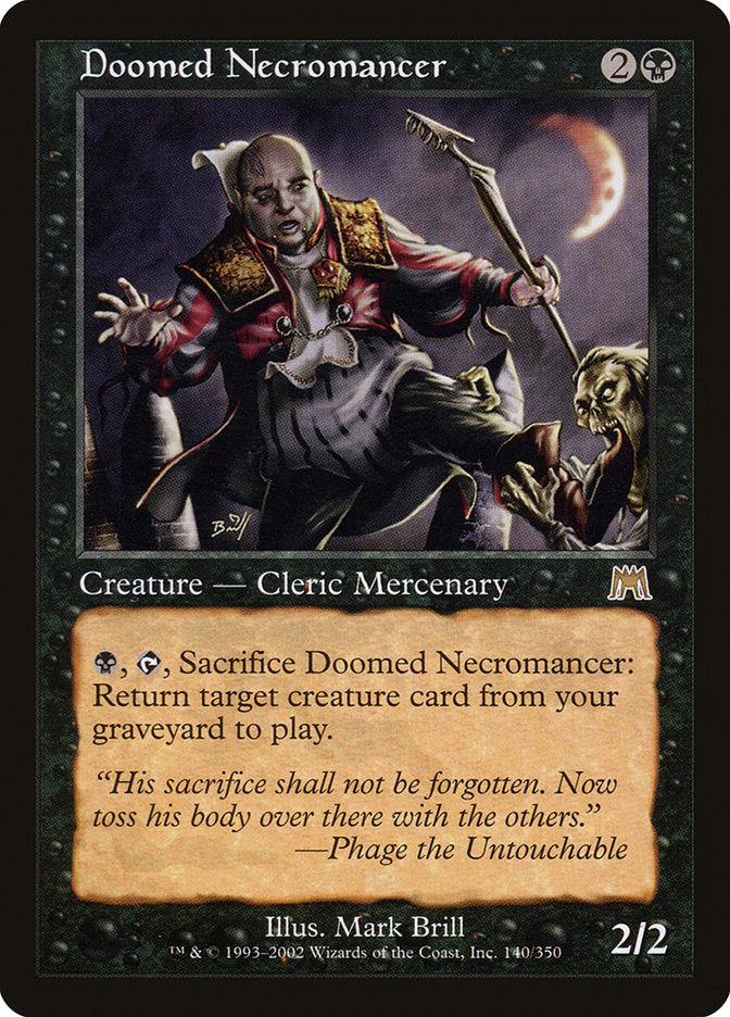 Doomed Necromancer ons 140