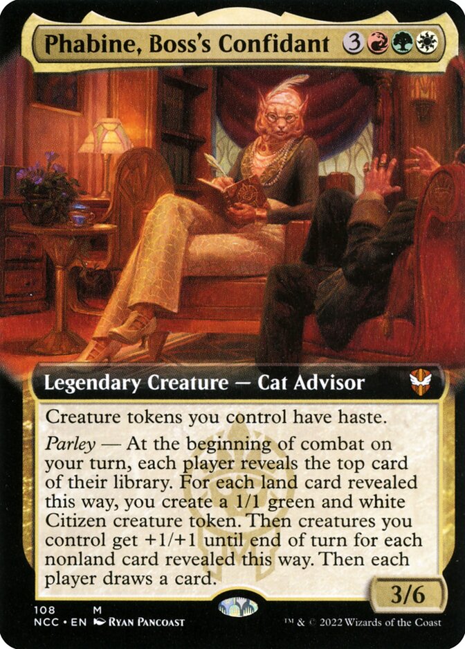 Phabine, Boss's Confidant ncc 108