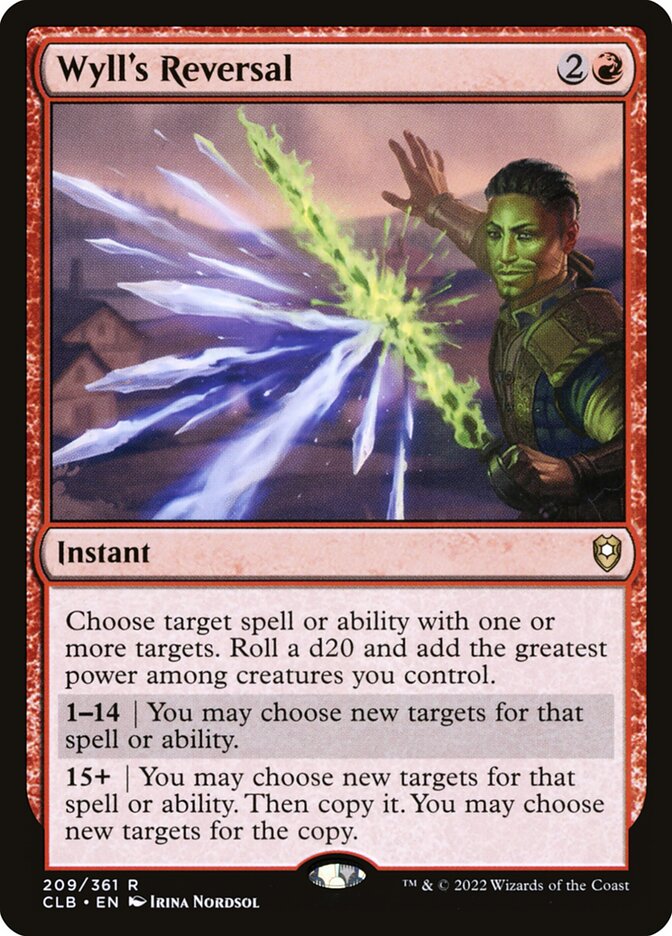 Wyll's Reversal clb 209