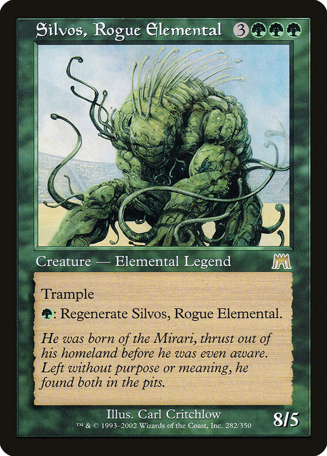 Silvos, Rogue Elemental ons 282