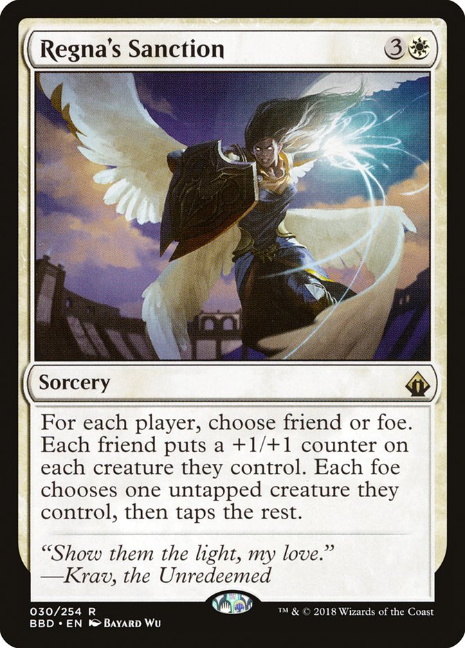 Regna's Sanction bbd 30