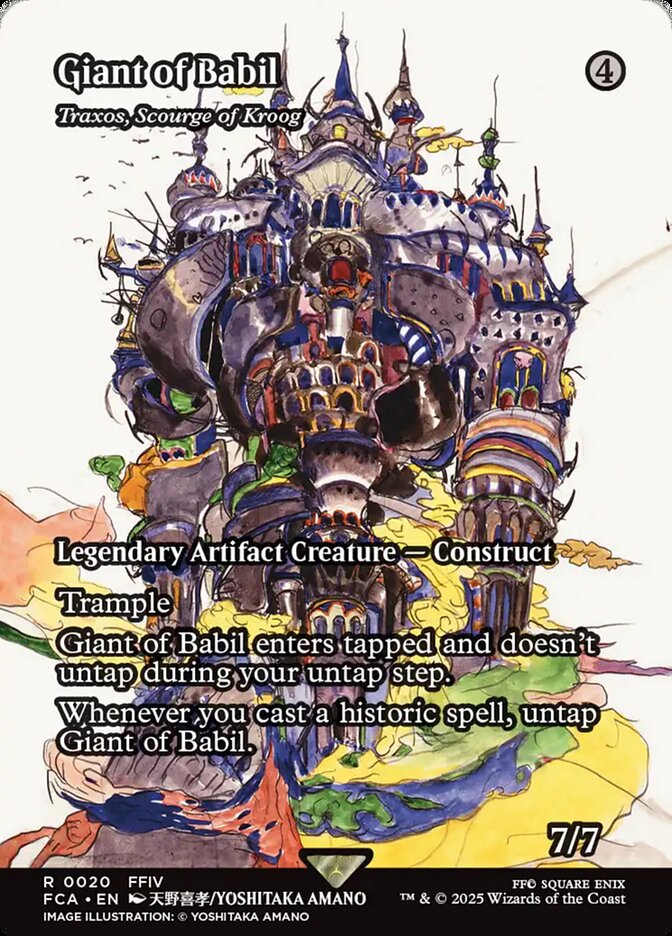 Traxos, Scourge of Kroog fca 20