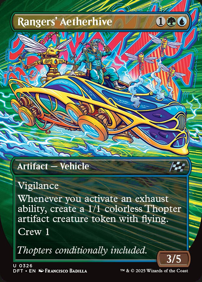 Rangers' Aetherhive dft 326
