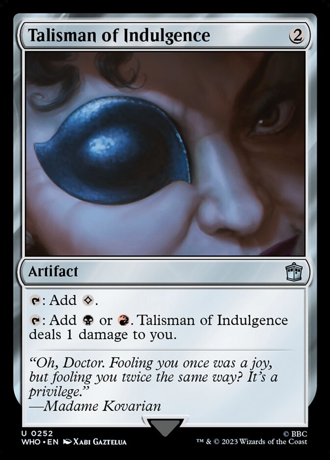 Talisman of Indulgence who 252