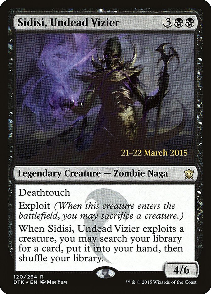Sidisi, Undead Vizier pdtk 120s