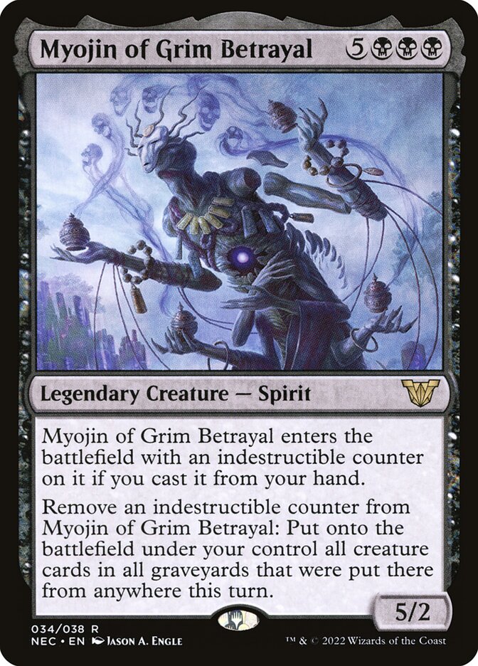 Myojin of Grim Betrayal nec 34