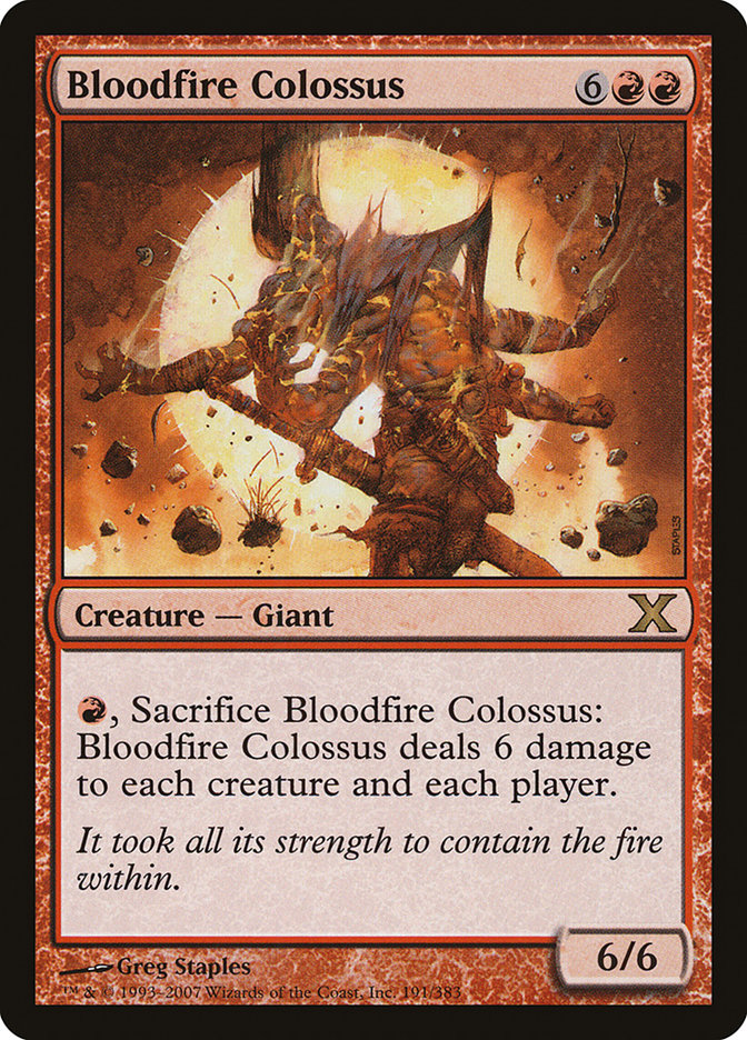 Bloodfire Colossus 10e 191