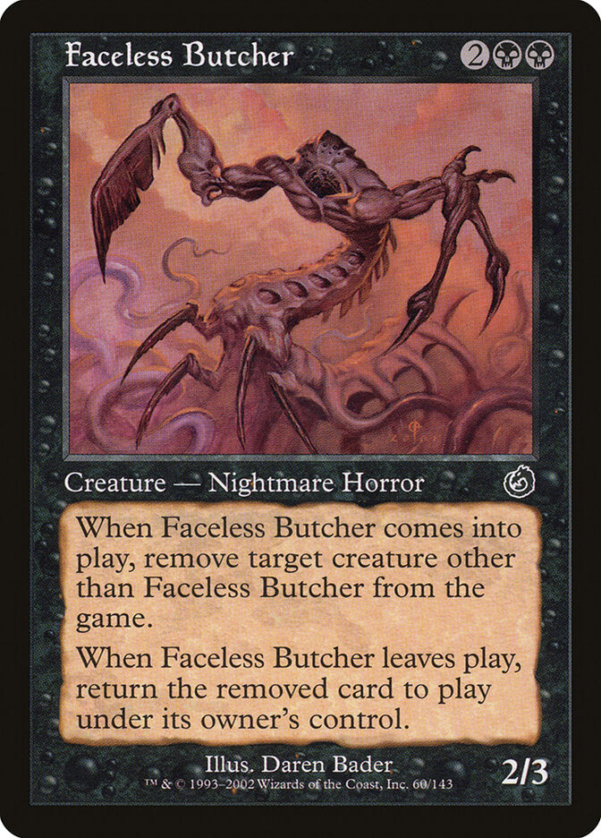 Faceless Butcher tor 60