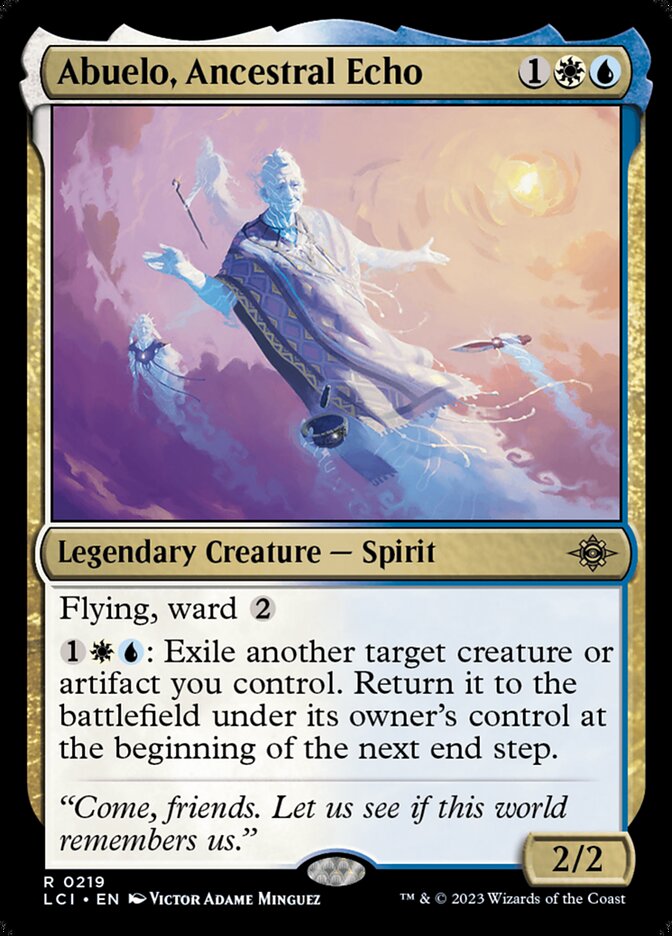 Abuelo, Ancestral Echo lci 219