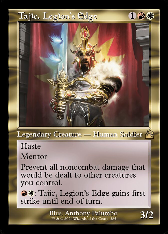 Tajic, Legion's Edge rvr 385