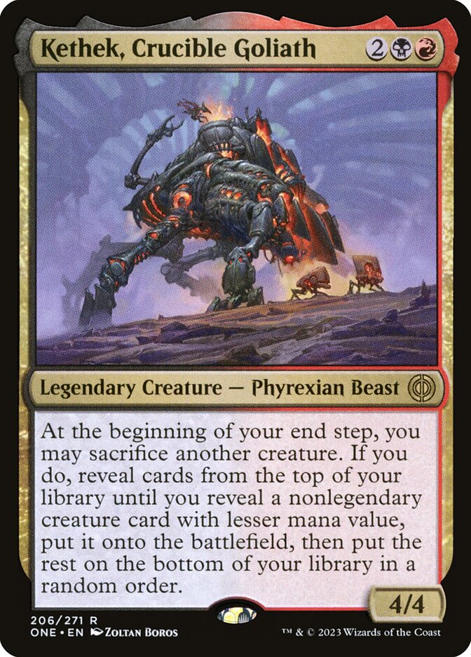 Kethek, Crucible Goliath one 206