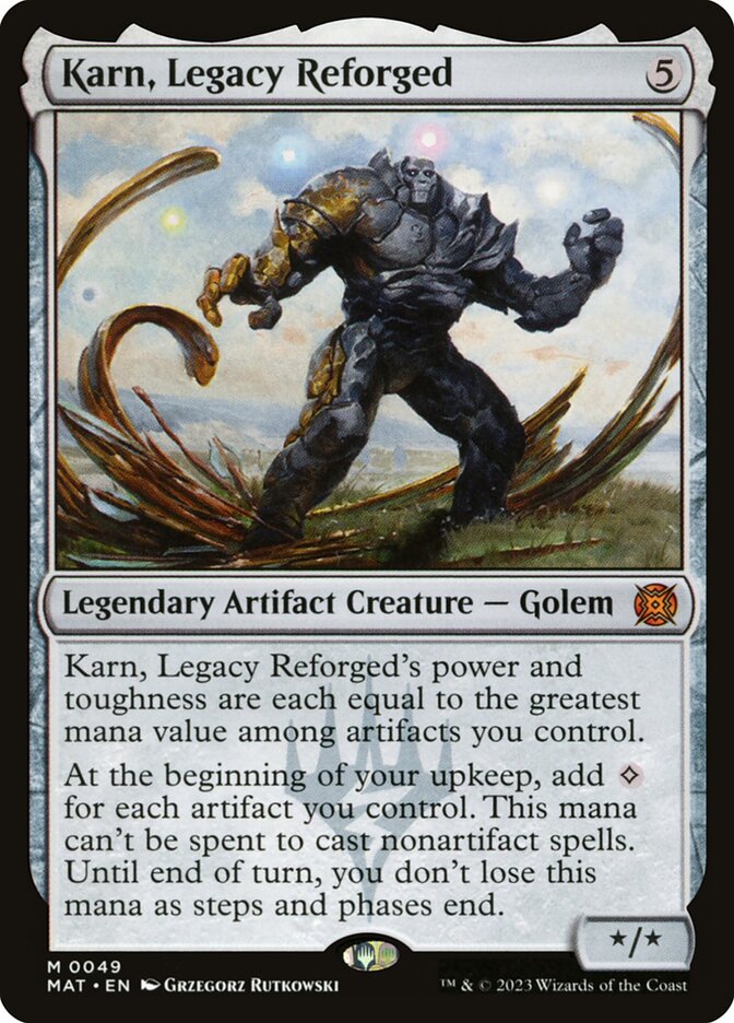 Karn, Legacy Reforged mat 49