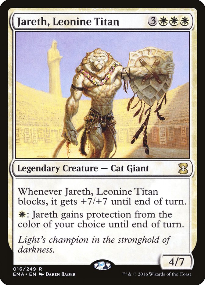 Jareth, Leonine Titan ema 16