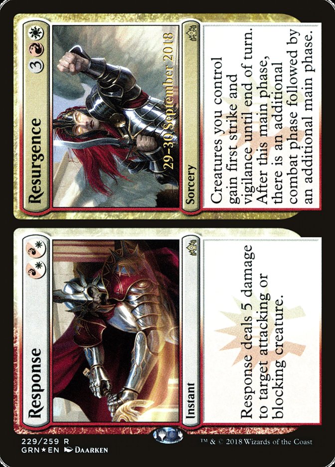 Response // Resurgence pgrn 229s