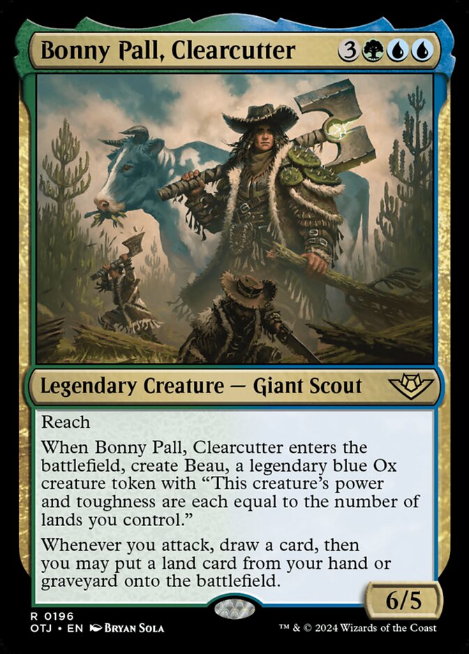 Bonny Pall, Clearcutter otj 196