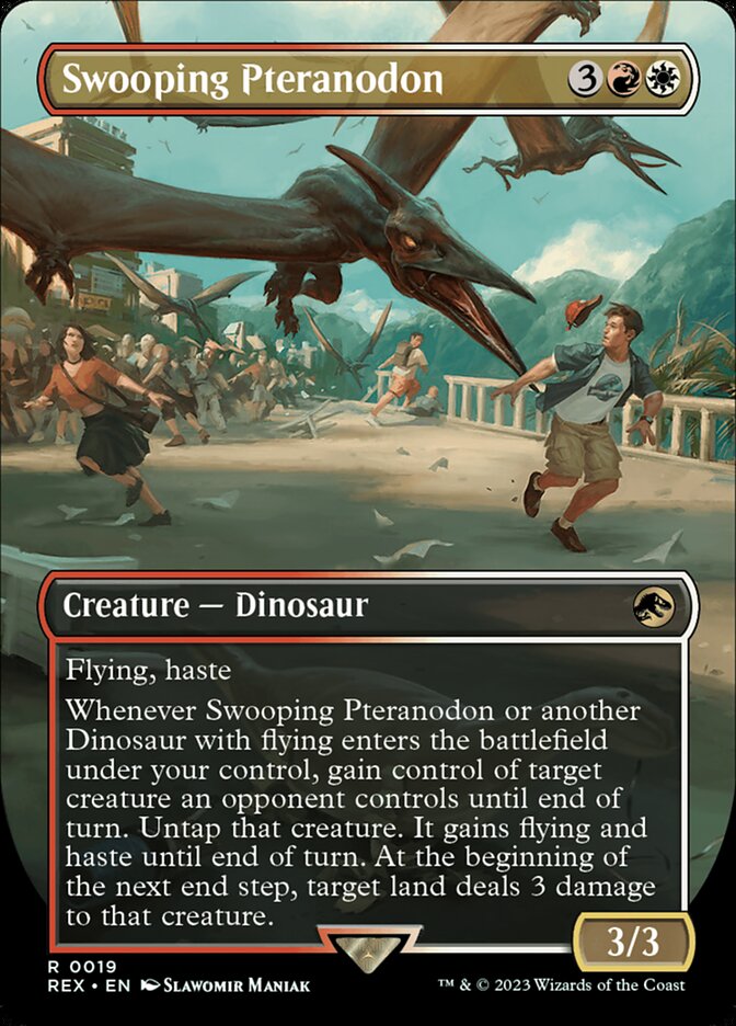 Swooping Pteranodon rex 19