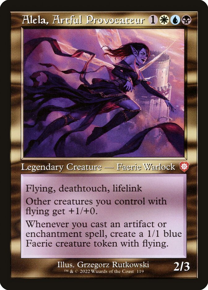 Alela, Artful Provocateur brc 119