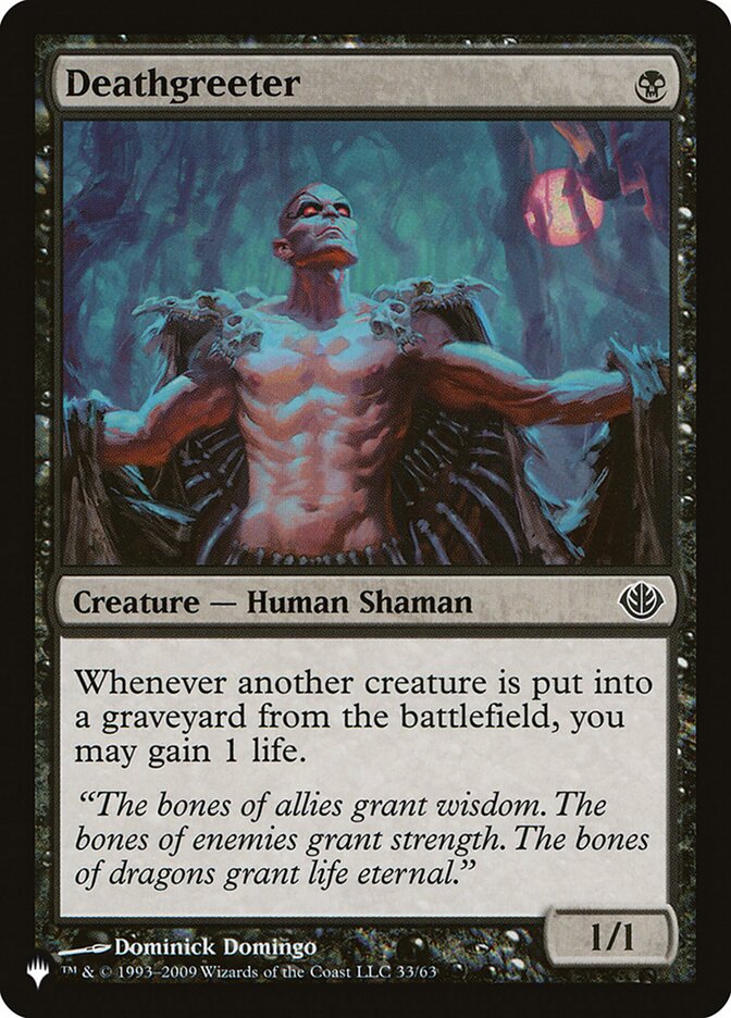 Deathgreeter plst DDD-33
