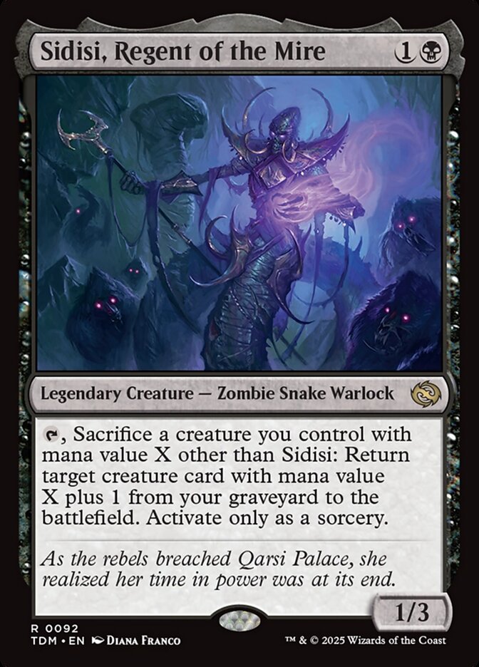 Sidisi, Regent of the Mire tdm 92