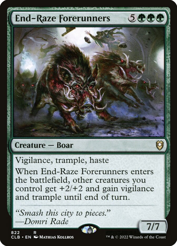 End-Raze Forerunners clb 822