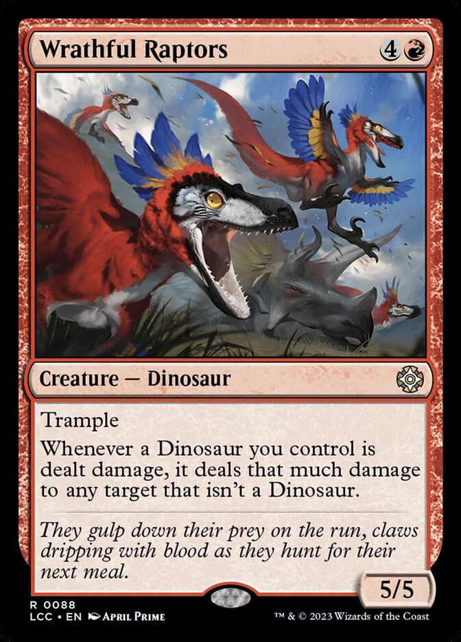Wrathful Raptors lcc 88