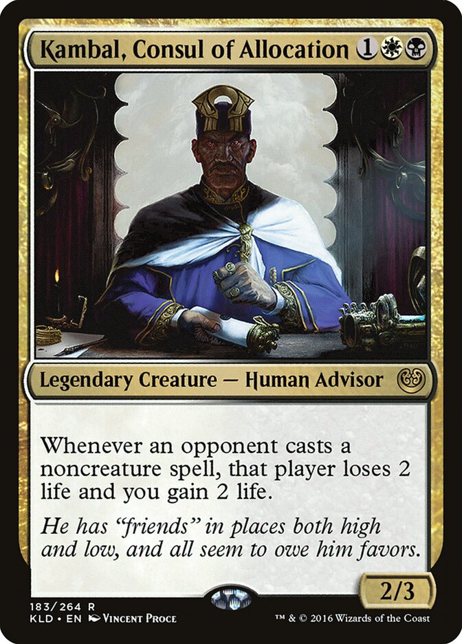 Kambal, Consul of Allocation kld 183
