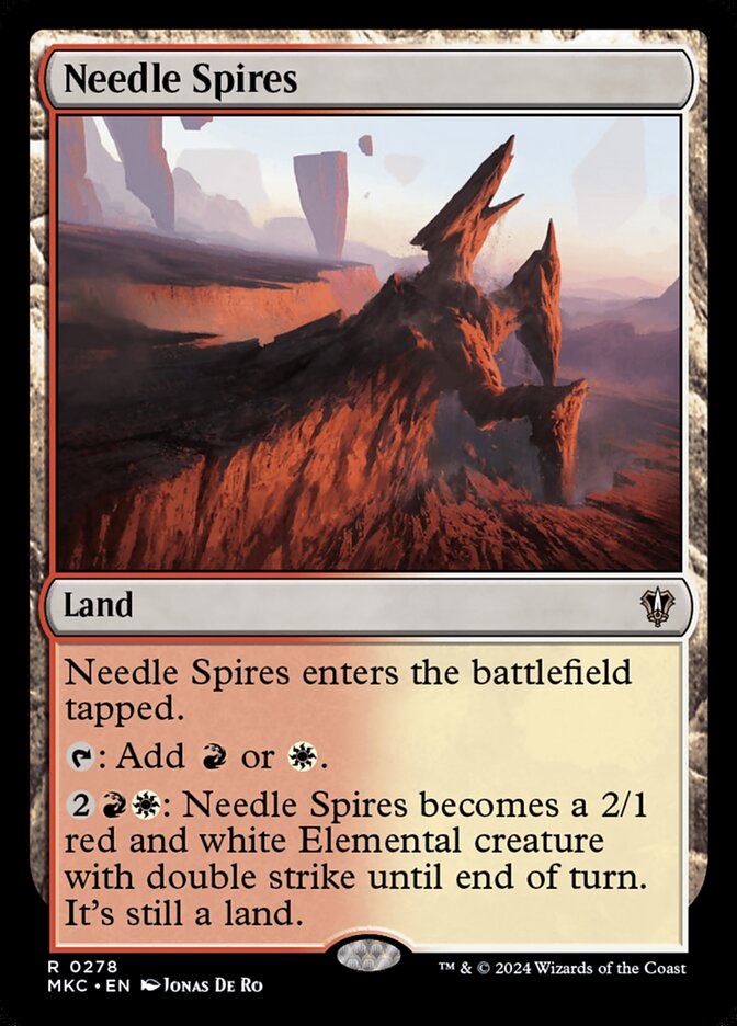 Needle Spires mkc 278
