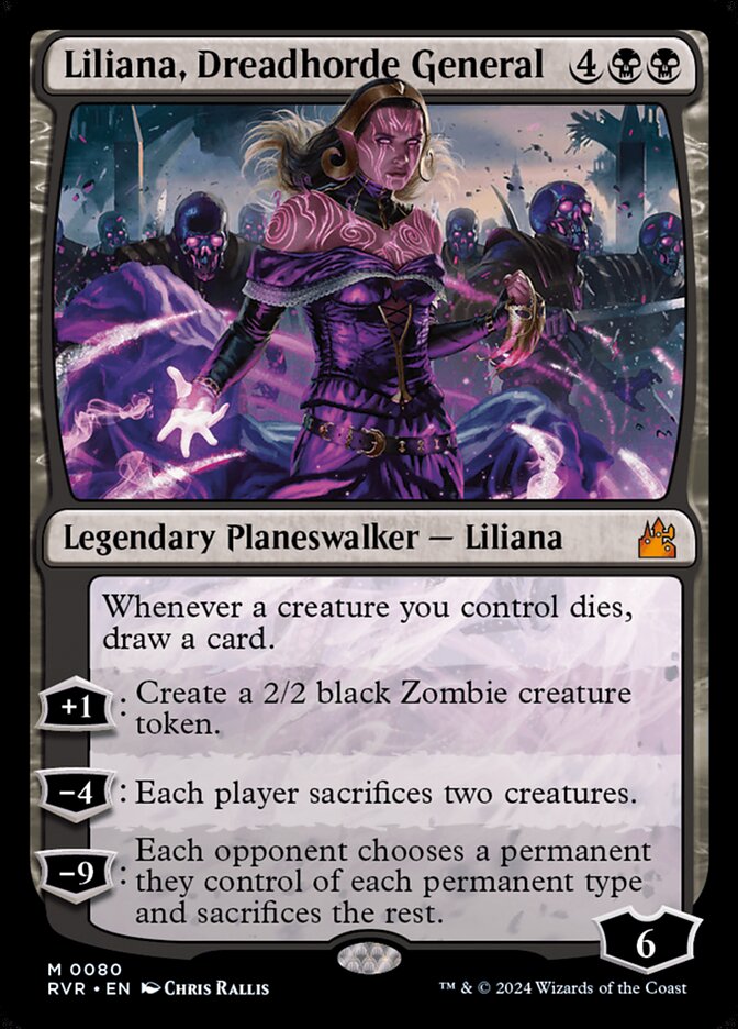 Liliana, Dreadhorde General rvr 80