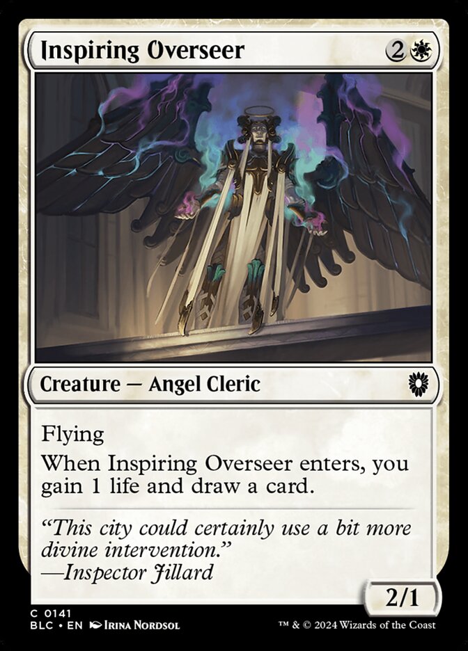 Inspiring Overseer blc 141
