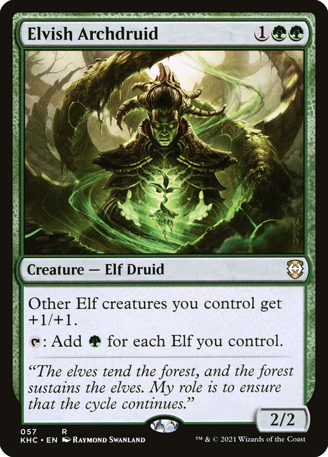 Elvish Archdruid khc 57