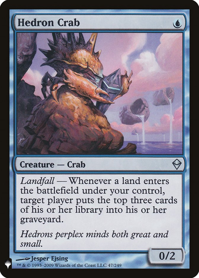Hedron Crab plst ZEN-47
