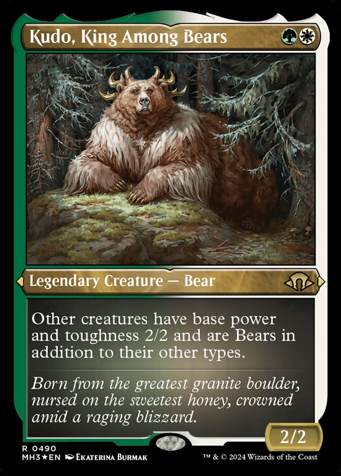 Kudo, King Among Bears mh3 490