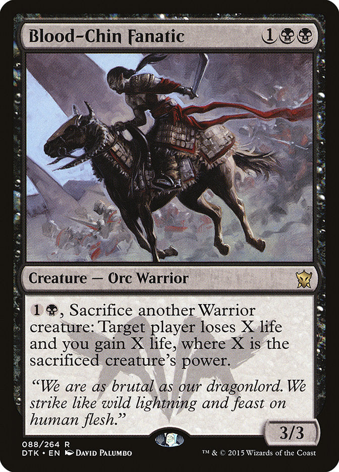 Blood-Chin Fanatic dtk 88