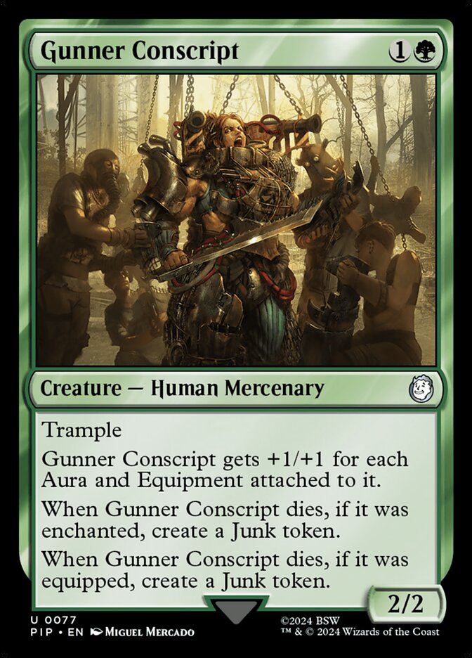 Gunner Conscript pip 77