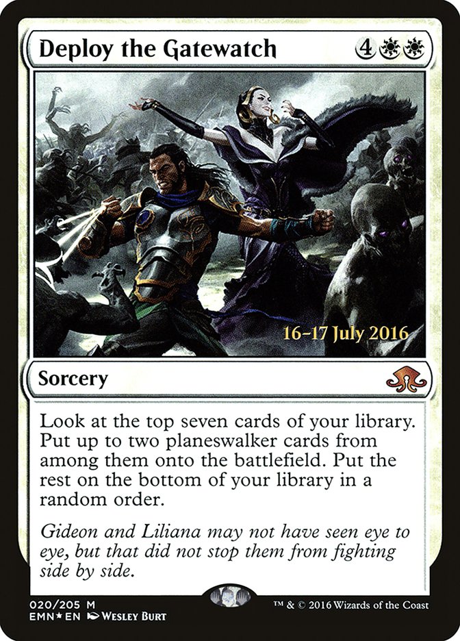 Deploy the Gatewatch pemn 20s