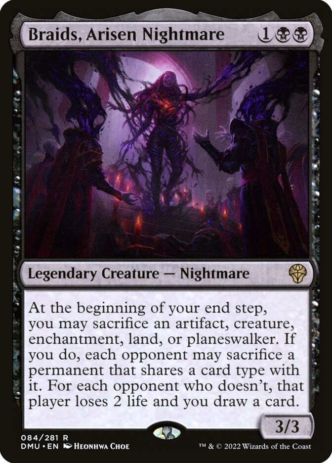 Braids, Arisen Nightmare dmu 84